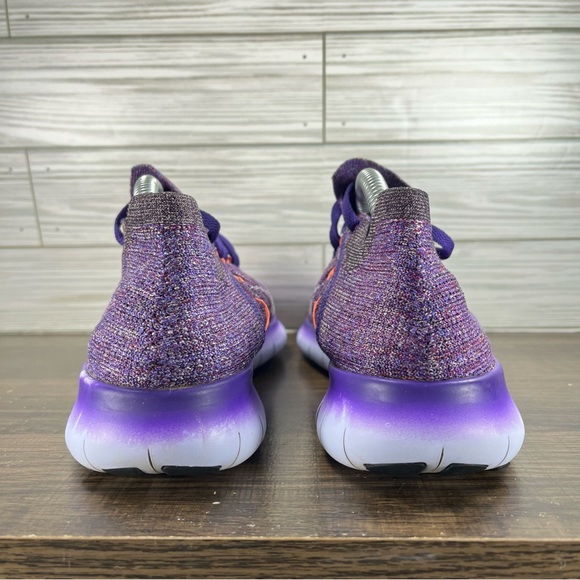 Nike Free RN FlyKnit Purple Women’s Shoes - Women’s Size 8 - Picture 7 of 9